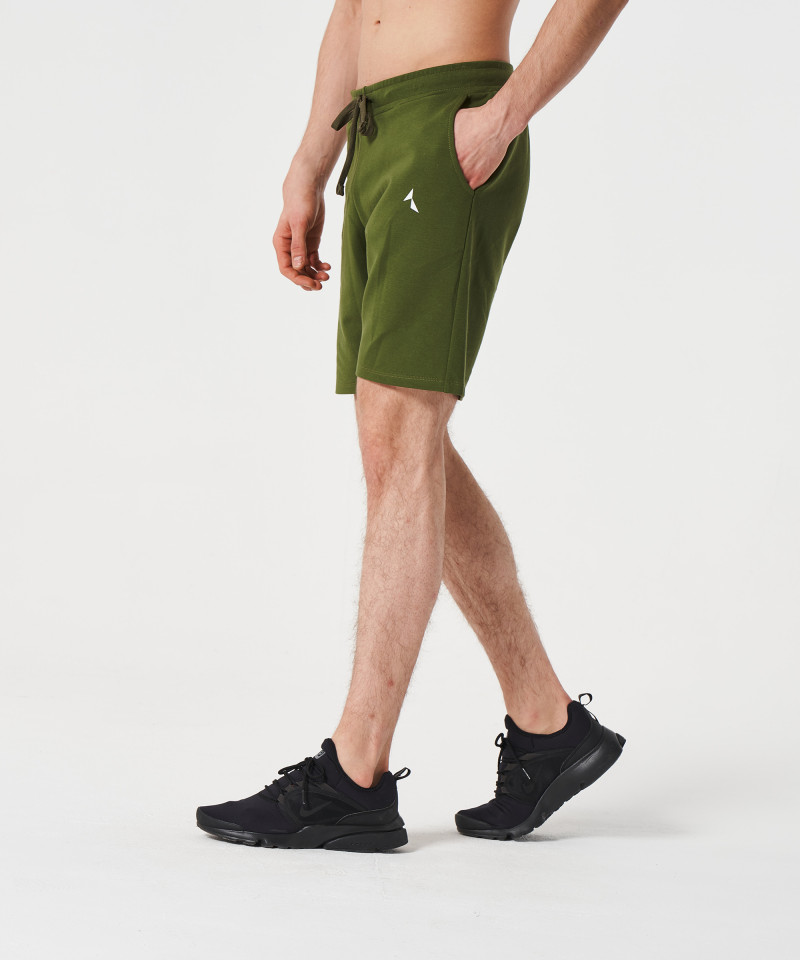 Grüne Alpha Shorts für Herren 4