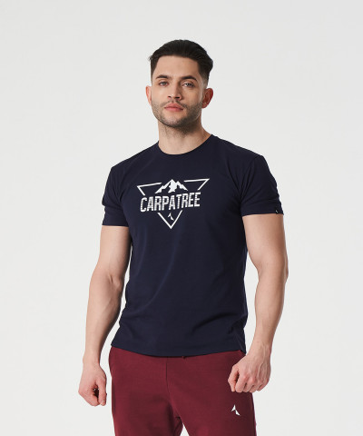 Marineblaues Landmark-T-Shirt 1