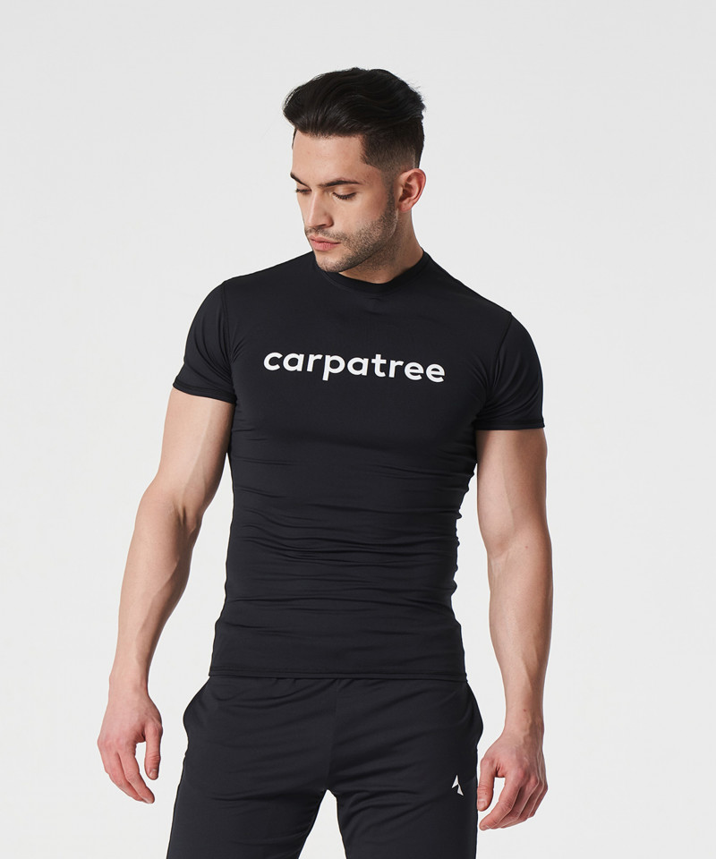 Black Contact Compression T-shirt 1
