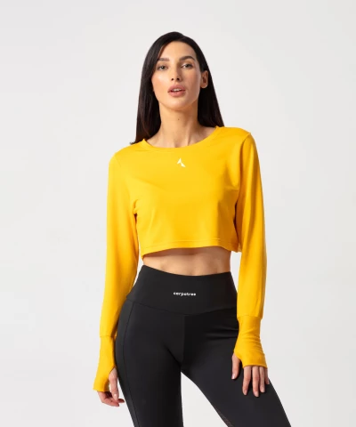 Yellow Cheery Sweatshirt 1