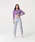 Grey to purple Relaxed Sweatpants 4
