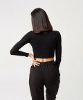 Black Gaia Longsleeve Top 2