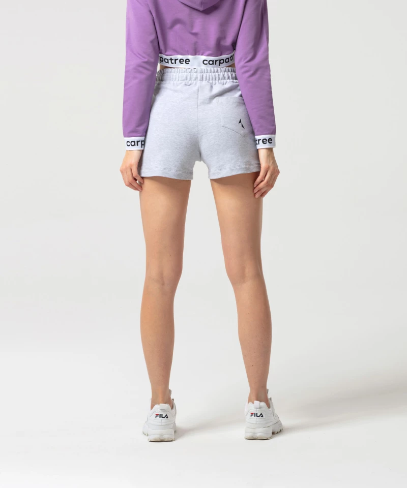 Grey Melange Juicy Shorts 2