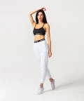 White Lucky Joggers 5