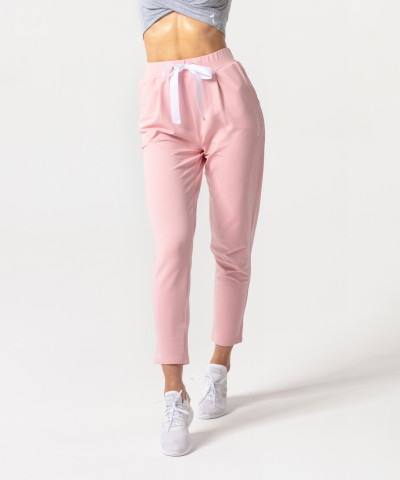 Coral Ultimate Tied Sweatpants 1