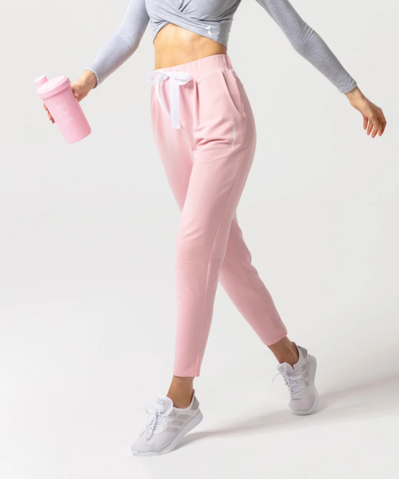 Coral Ultimate Tied Sweatpants 2