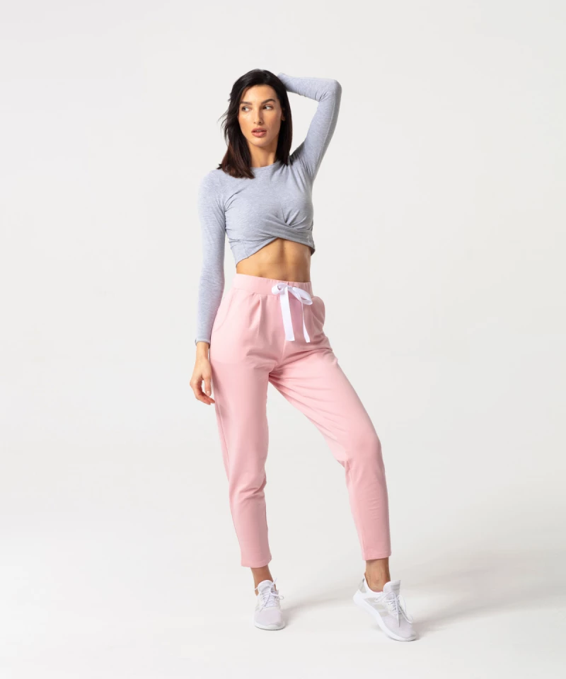 Coral Ultimate Tied Sweatpants 5