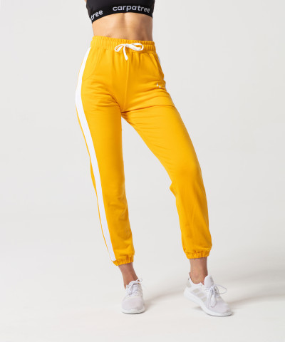 Yellow to white Relaxed Sweatpants 1