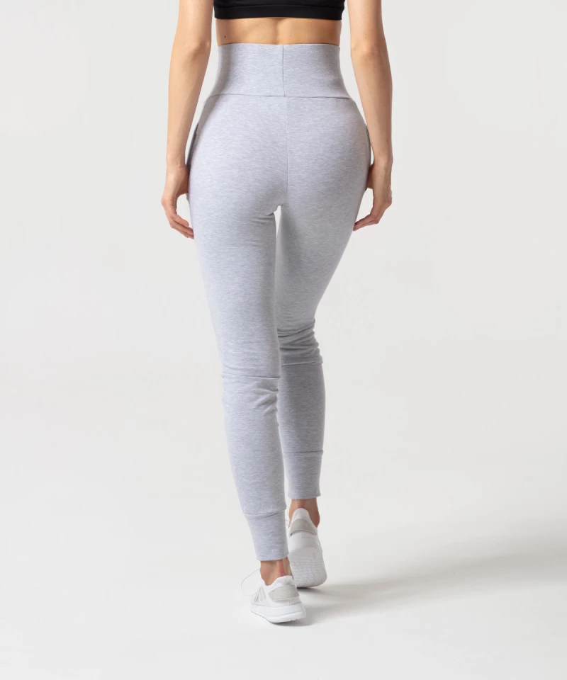 Women's Grey Melange Belle Sweatpants - Carpatree
