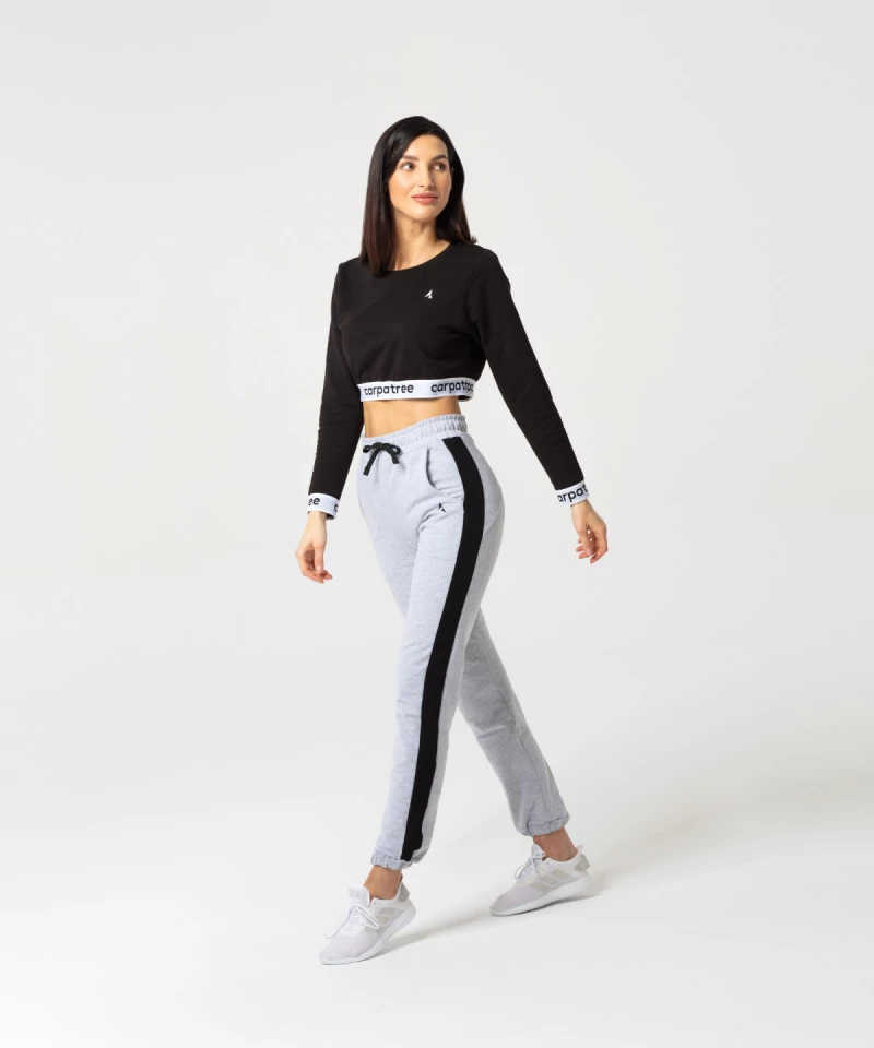 Grey to black Relaxed Sweatpants 3