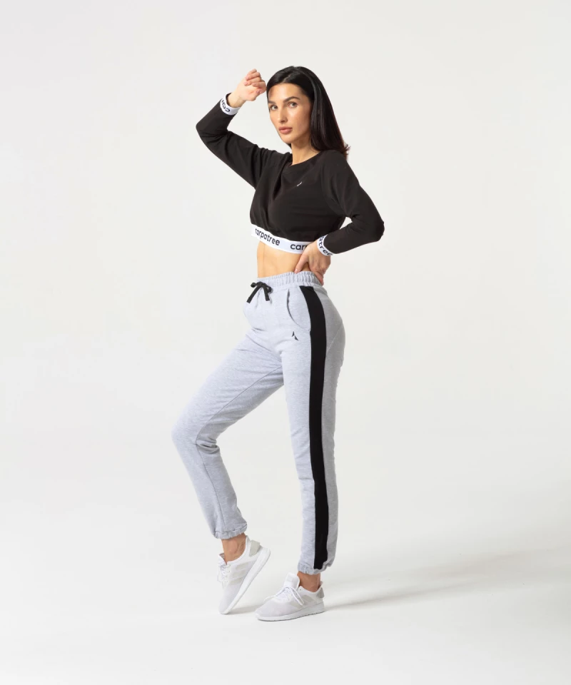 Grey to black Relaxed Sweatpants 4