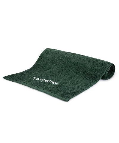 Zielony ręcznik kąpielowy 2