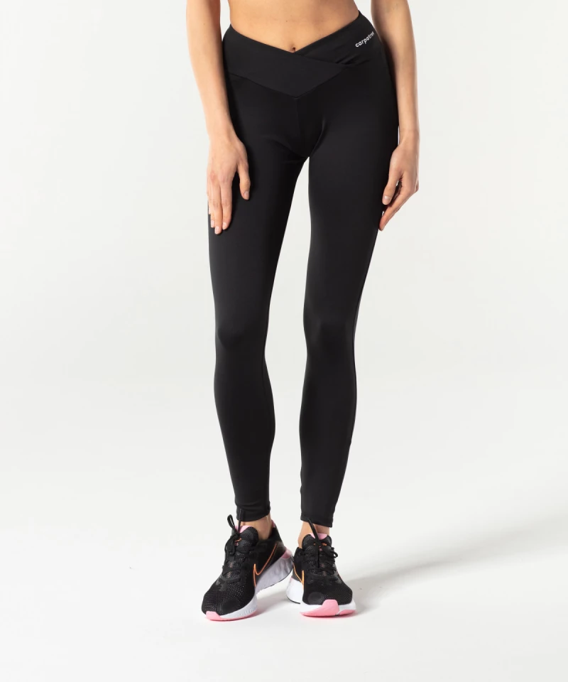 Womens Black Leggings with Push Up Technology