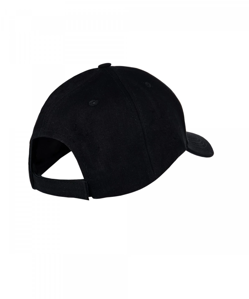Czarna czapka z daszkiem 6-pannel cap 3