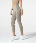 Legginsy bezszwowe Phase, Beżowe Latte