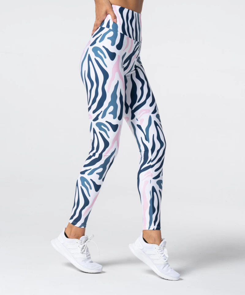 Zebra Highwaist Leggings 3