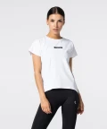 Women's White Symmetry T-shirt 1