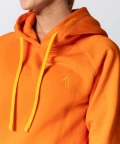 Women's Neon Orange Vibrant Hoodie 3