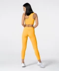 żółte, cytrusowe legginsy z wysokim stanem Spark™ 4