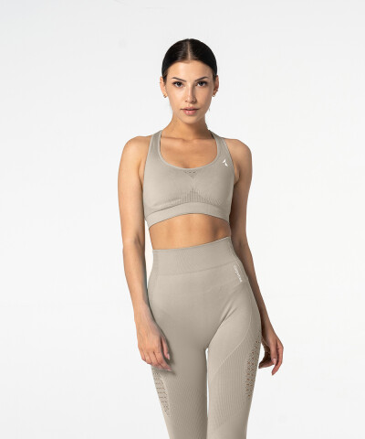 Latte Phase Seamless Bra 1
