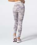 Women's Purple-beige Camo Seamless Leggings 2