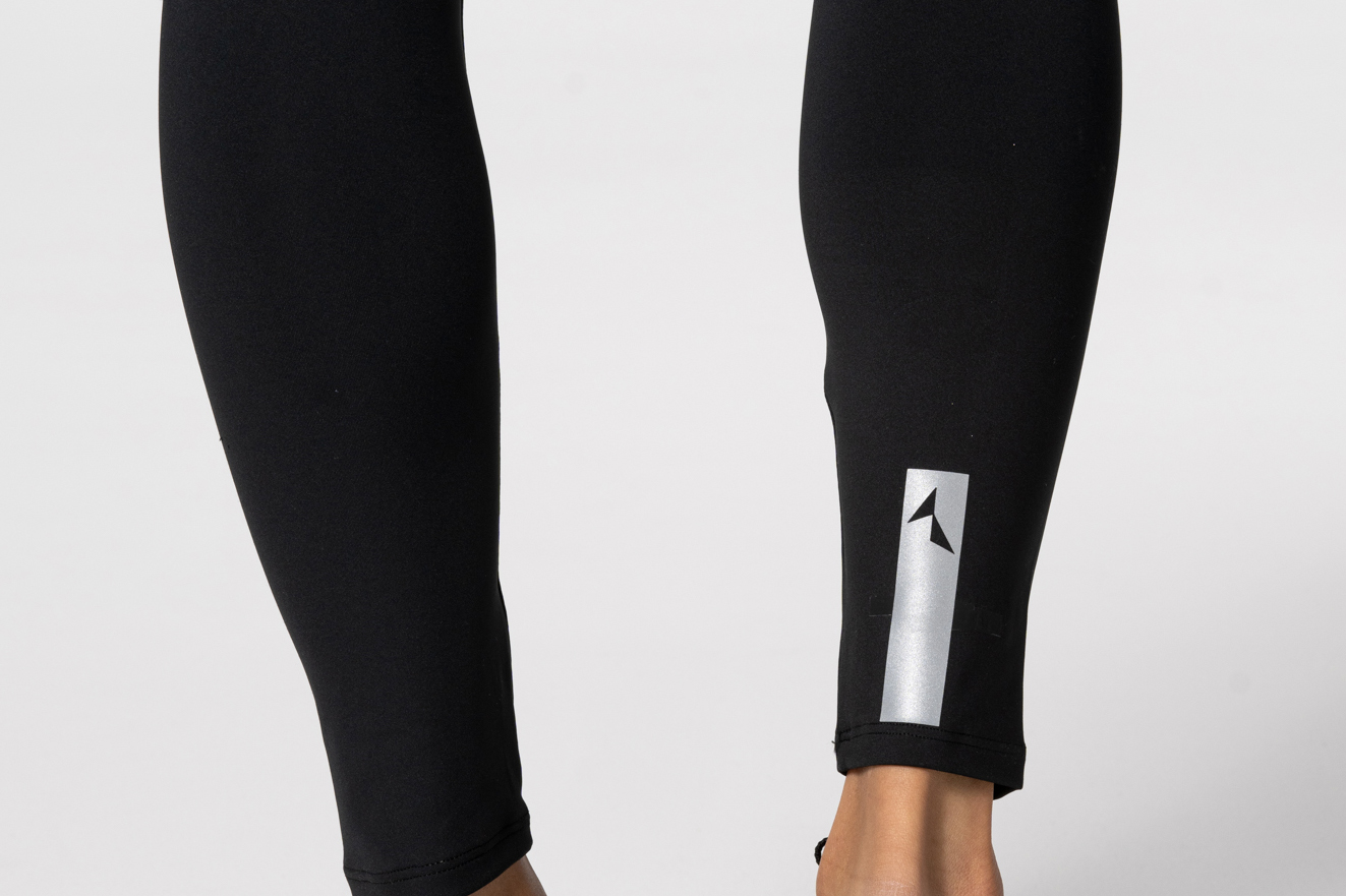 black leggings with logo