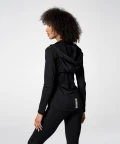 Zapinana Czarna Bluza Aspen dla kobiet