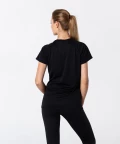 Black Active T-shirt for running