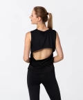 Black Top Mesh U with cut out back