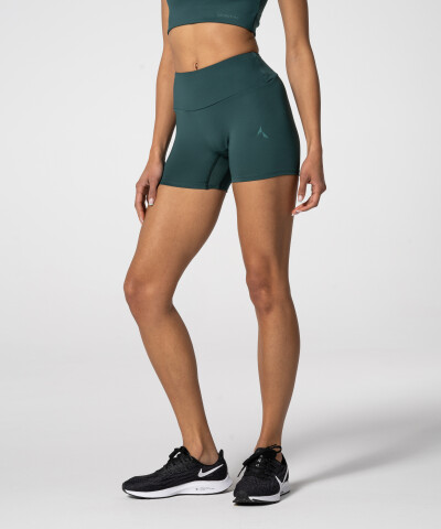 Women's Breathable Bottle Green Spark™ Shorts