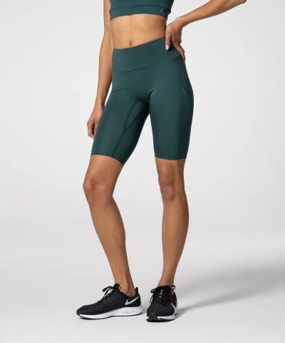 Women's Bottle Green Spark™ Biker Shorts
