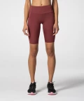 Feminine Burgundy Spark™ Biker Shorts
