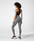 Women's Grey Gym Leggings with three pockets