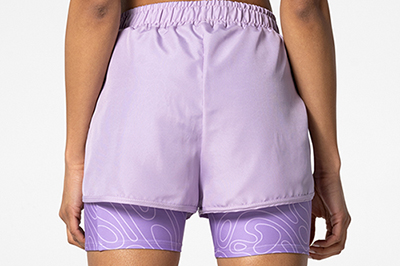 Lavender shorts