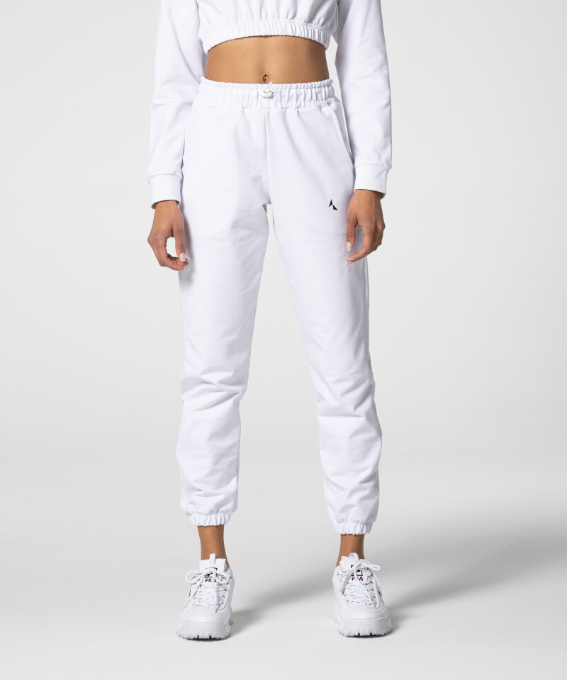 Białe spodnie sportowe