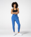 Blue Sweatpants with high waist