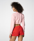 Pink cropped Sweatshirt