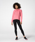 Women's Pink Loose Neck Sweatshirt