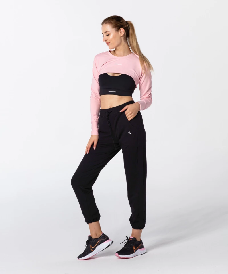 Women's Pink Sports Sweatshirt
