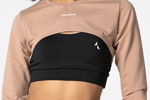 women's super cropped hoodie