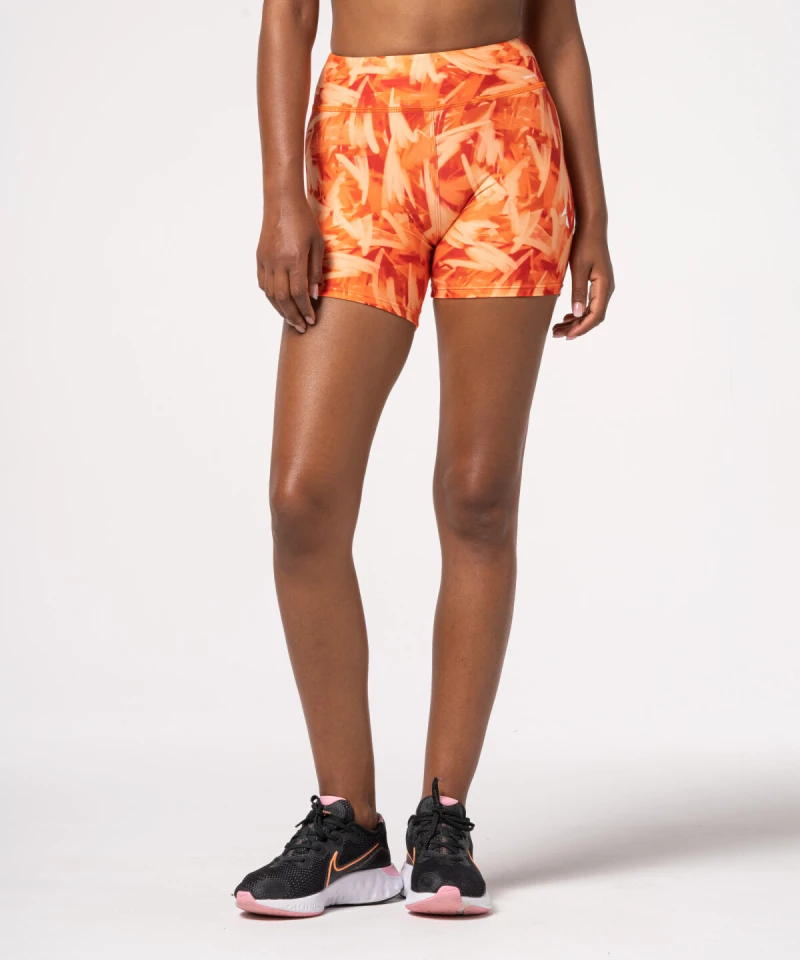 Sports Orange Shorts