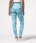 Blue women's leggings