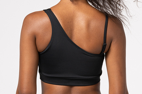 Women's Fitness Black Thalia Bra - Carpatree