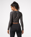 Black thermoactive sports top