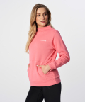 Funnel Neck Sweatshirt, Pink