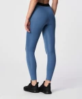 Women's blue sports leggings