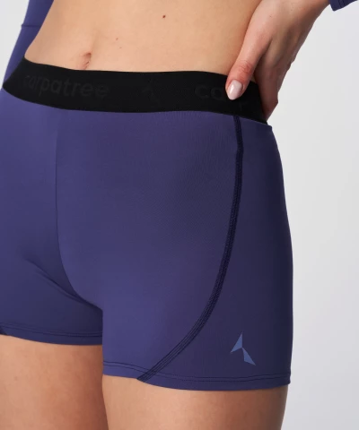 Women's Purple Tape sports Shorts