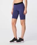 Tape Biker Shorts, Purple