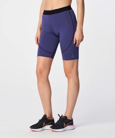 Purple Tape Biker Shorts