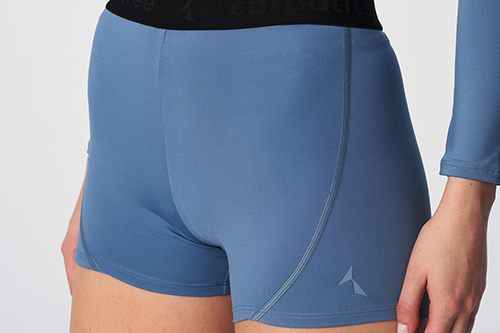 blue gym shorts